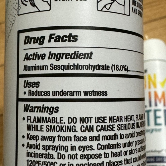 Degree Unlimited Marine Dry Spray Antiperspirant Deodorant 3.8 oz - Lot of 3 - Picture 4 of 6